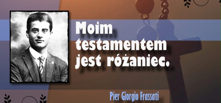 Nabożeństwa pierwszych  sobót miesiąca z Pier Giorgio Frassatim